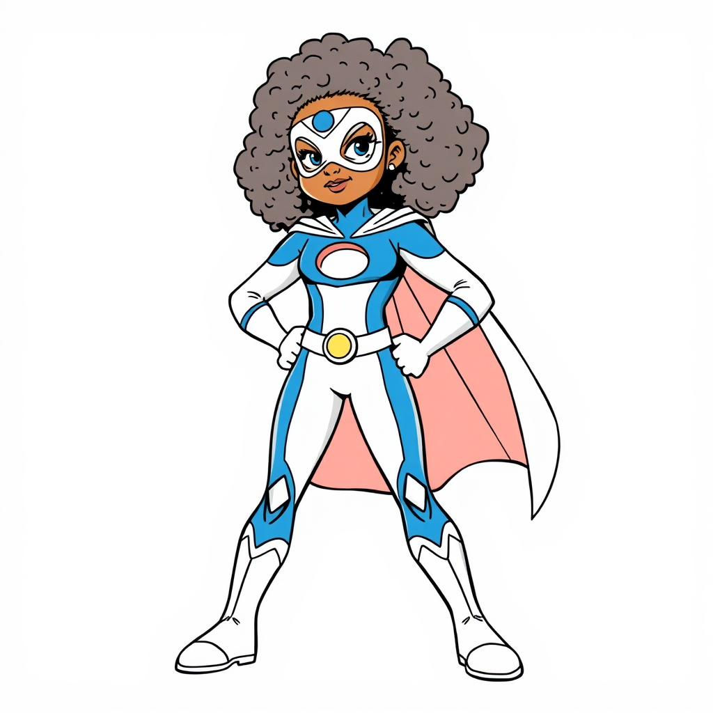 Chroma Craft Super Hero Coloring Pages (15)