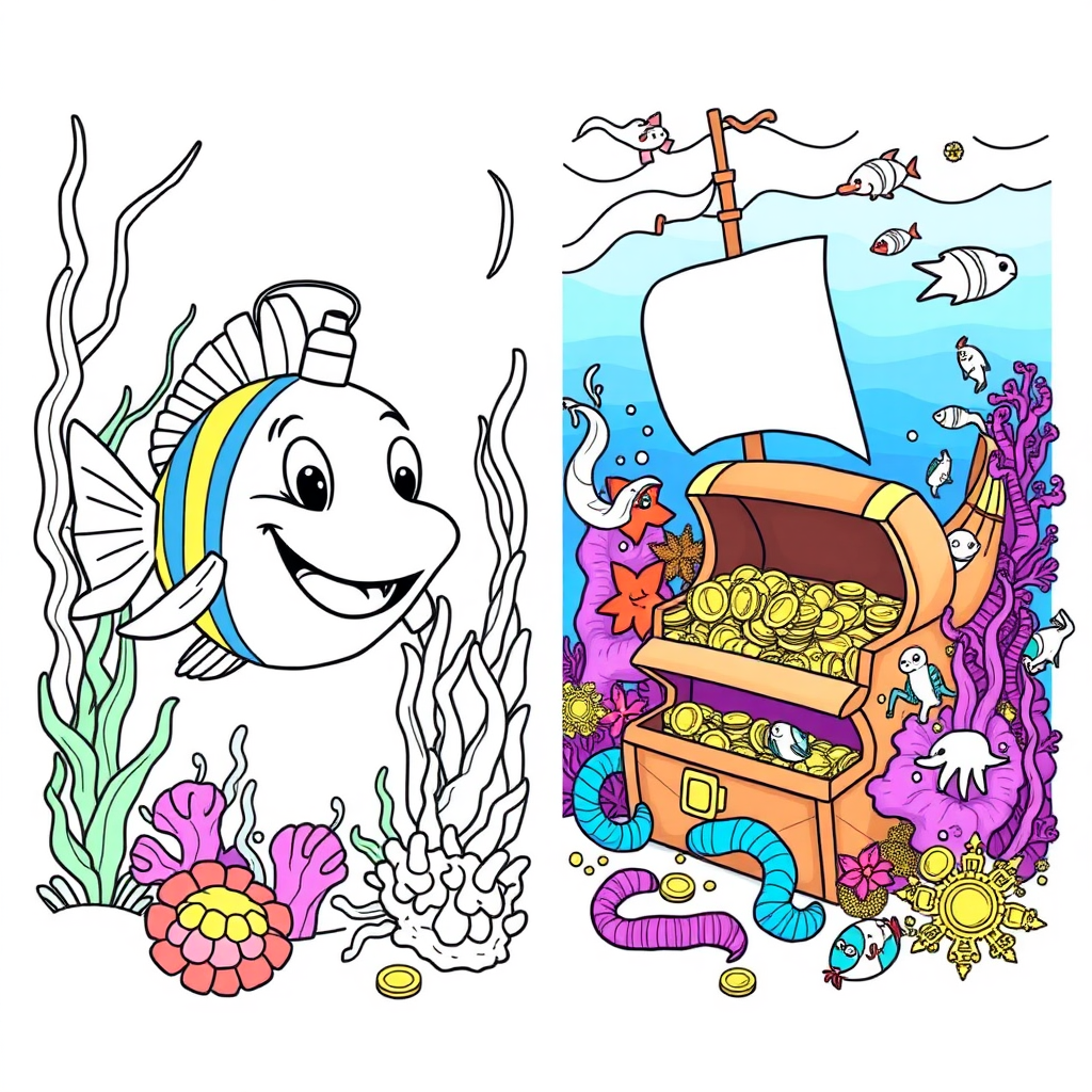 Chroma Craft Ocean Coloring Pages (3)